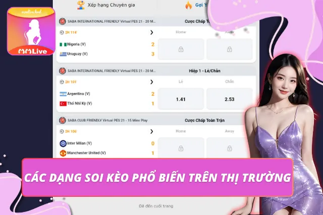 Soi Kèo Bóng Đá – Làm Chủ Mọi Cuộc Đấu Cùng MMLIVE Tổng quan các dạng soi kèo phổ biến hiện nay